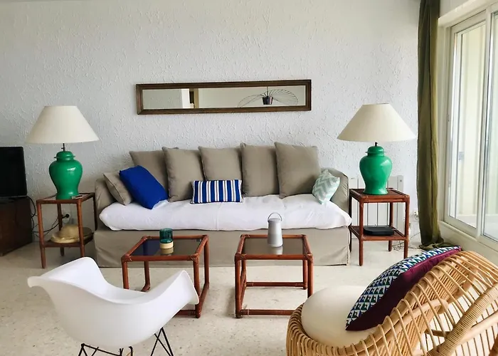 Daire Horizon Bleu - Familial - Terrasse - Parking- 1ere Ligne Carnon *